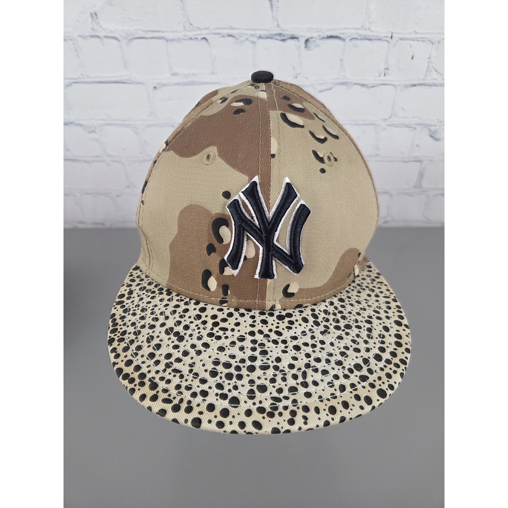 New Era 59FIFTY New York Yankees Camo Cap MLB Baseball Fitted 7 1/4